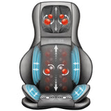 Shiatsu Neck And Back Massager APP Control 2D 3D Kneading Full Back Massager with Heat And Compression Massage Chair Pad for Shoulder Neck Back