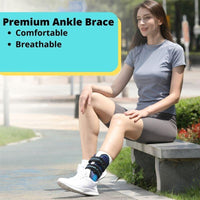 Adjustable Ankle Support Brace for Comfort and Stability