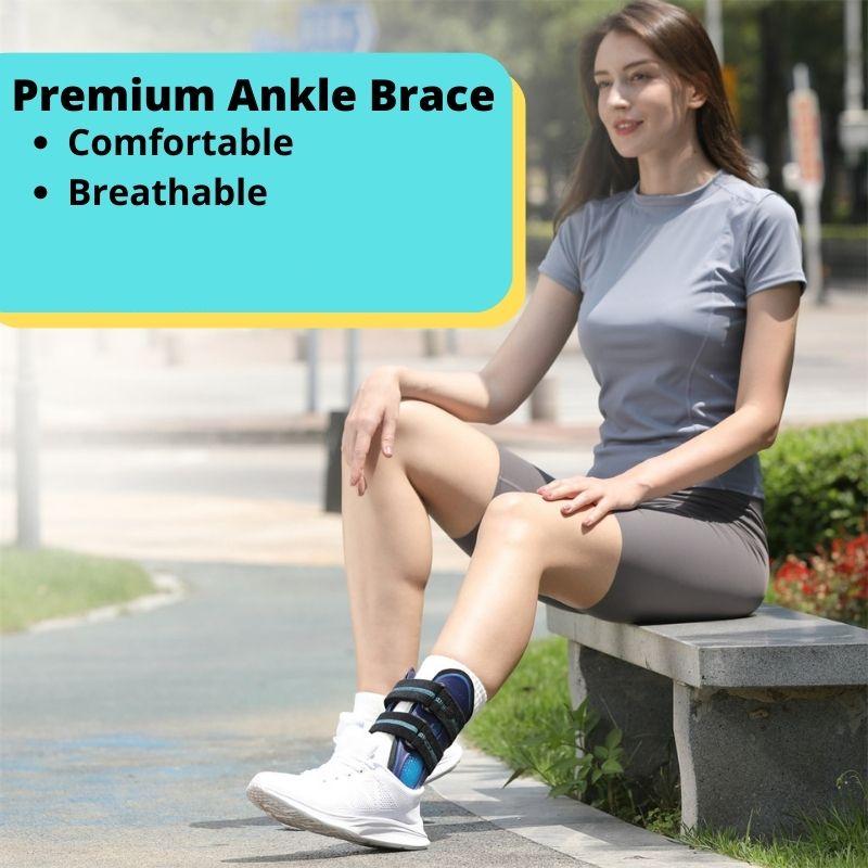 Adjustable Ankle Support Brace for Comfort and Stability