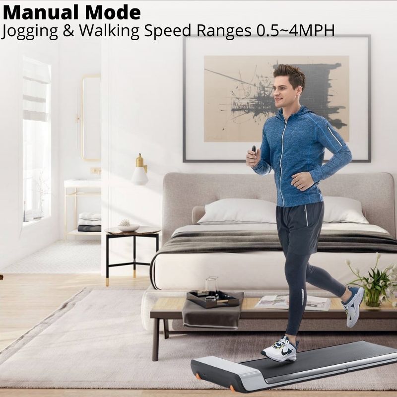 Ultra Slim Foldable Treadmill 0.5 to 4MPH Walking Pad With Remote And APP Control