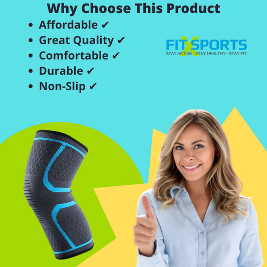 Compression Knee Sleeve for Comfort & Everyday Support