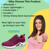 Women's Walking Shoes Air Cushion Women's Running Shoes Ultra Lightweight Athletic Sneakers