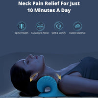 Neck Support Stretcher Pillow for Cervical Comfort & Posture Support