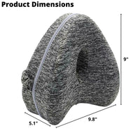 Orthopedic Heart Shaped Memory Foam Pillow With Removeable Cover