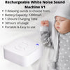 Load image into Gallery viewer, White Noise Machine USB Rechargeable Timed Shutdown Sleep Sound Machine For Sleeping Relaxation for Baby Adult Office Travel