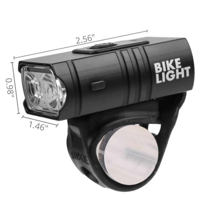 Bright LED Bike Light USB Rechargeable With Bright Tail Light Option 1000MAh lithium battery Multi Purchase Bicycle Light-Bike Accessories-Fit Sports 