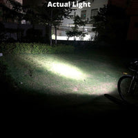 5200mah Waterproof Bicycle Light With 6 LEDs USB Chargeable 2000LM 7500K With 5 Light Modes