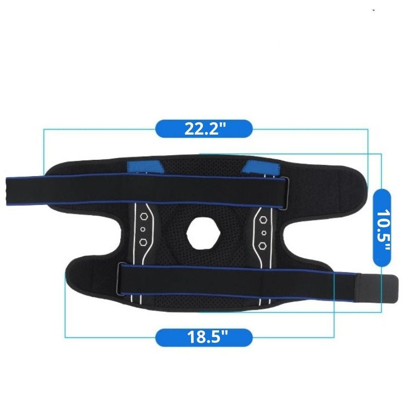 Knee Brace with Side Stabilizers for Support & Stability