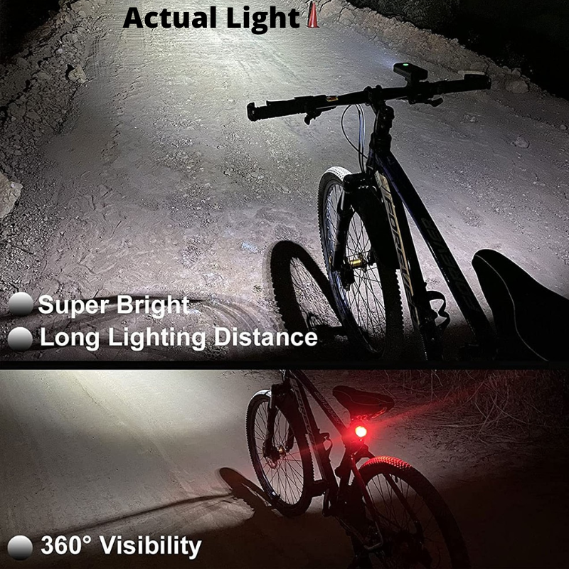 Rechargeable Front Bike Light