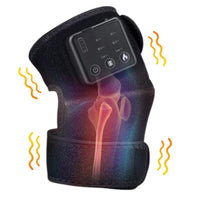 Rechargeable Heated Knee Wrap with Vibration – Adjustable Fit