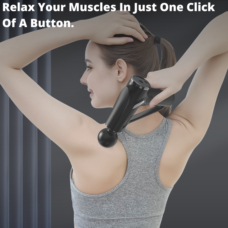 Massage Gun 32 Levels Deep Tissue Percussion Gun for Muscle Massage