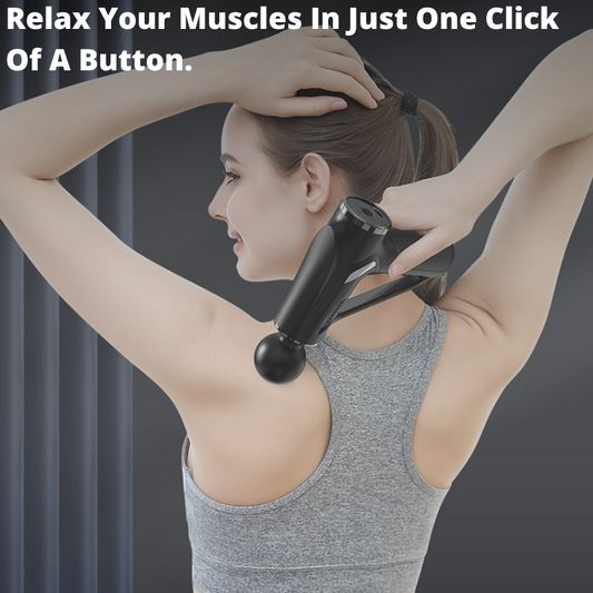 Massage Gun 32 Levels Deep Tissue Percussion Gun for Muscle Massage