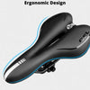 Comfortable Gel Bicycle Seat Bike Saddle Breathable Hollow Design Non Slip