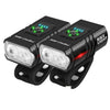Load image into Gallery viewer, Bright LED Bike Light Rechargeable With Tail Light Option