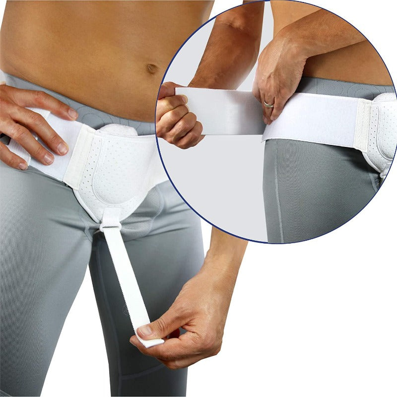 Adjustable Groin Support Belt for Left or Right Side Comfort
