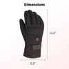 Rechargeable Electric Heated Gloves Thermal Heated Gloves With 2000 MAh Batteries Outdoor Activities Climbing Hiking Cycling Unisex