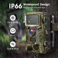 Infrared Dual Night Vision Hunting Trail Camera 4K Waterproof WIFI 48 MP Camera Home Security Camera