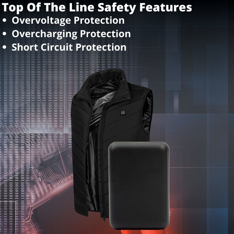 heated jacket with battery