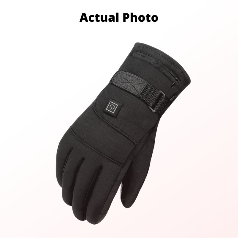 Rechargeable Electric Heated Gloves Thermal Heated Gloves With 2000 MAh Batteries Outdoor Activities Climbing Hiking Cycling Unisex