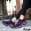 Women's Walking Shoes Sock Sneakers Mesh Slip On Air Cushion Design Lightweight Breathable Casual Shoes