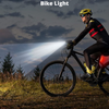 Load image into Gallery viewer, 5200mah Waterproof Bicycle Light With 6 LEDs USB Chargeable 2000LM 7500K With 5 Light Modes