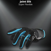 Breathable Touch Screen Bike Gloves With Shock-Absorbing Gel Padding