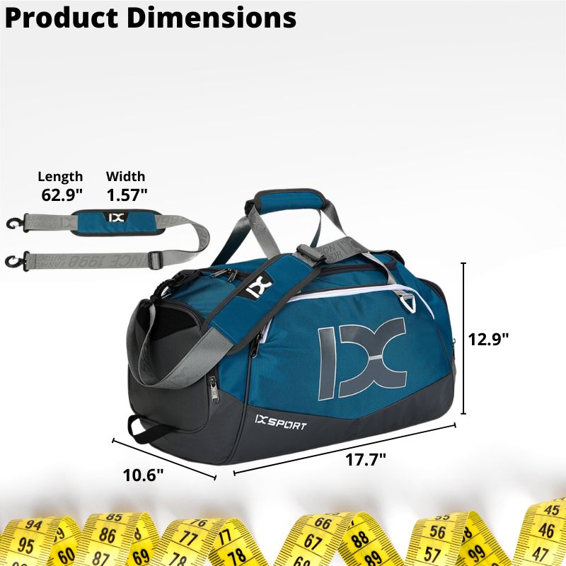 Gym Bag Durable Waterproof Lightweight Travel Bag