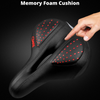 Comfortable Bike Seat with Silica Gel Padding And Memory Foam Universal Fit and Shock Absorbing