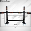 Multifunctional Wall Mounted Pull Up Bar For Home Gym