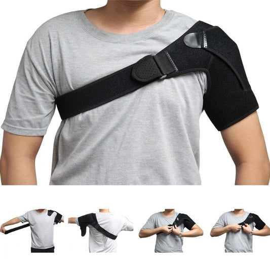 Shoulder Brace for Right & Left Shoulder Support Adjustable Compression for Men & Women