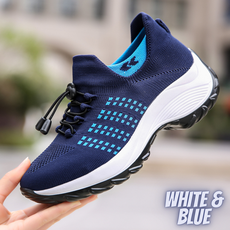 Women's Breathable Slip-On Non-Slip Running Shoes