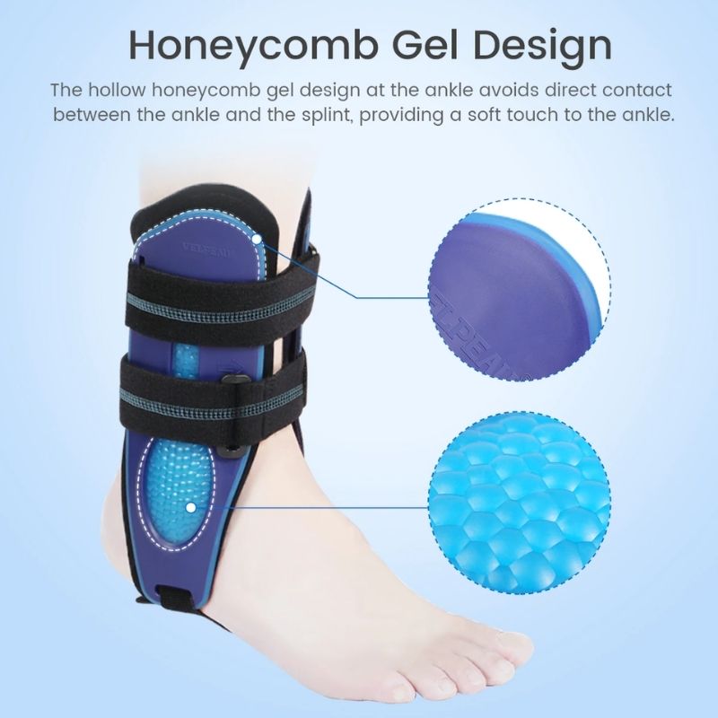 Adjustable Ankle Support Brace for Comfort and Stability
