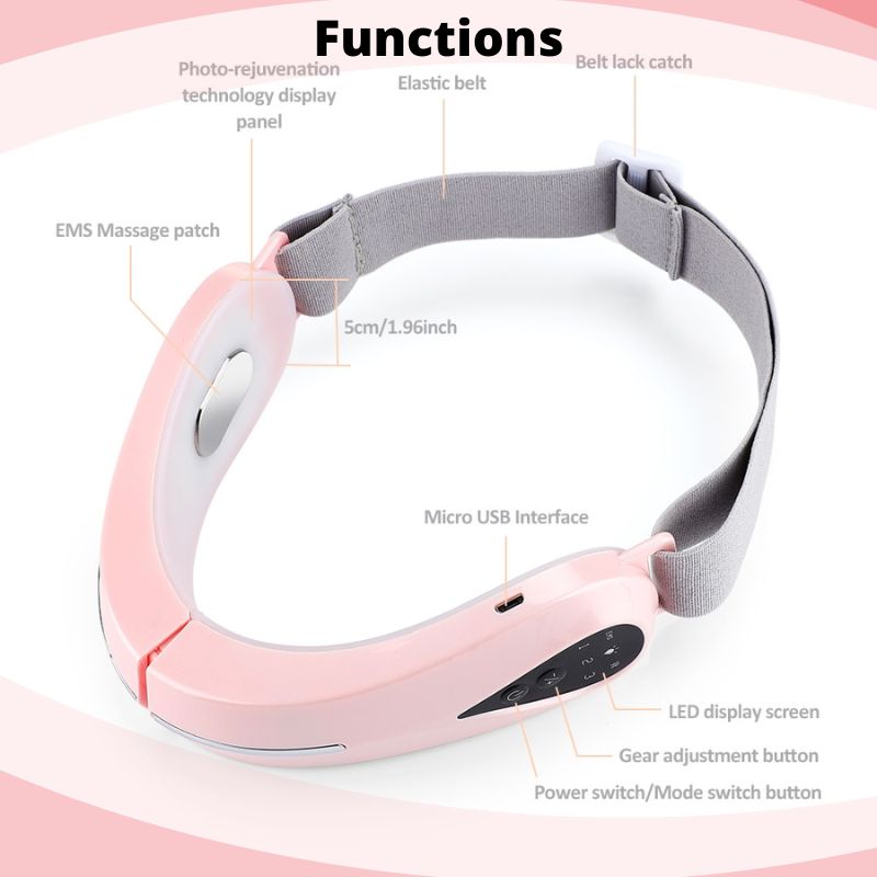 EMS Rechargeable V-Line Facial Massager For Face Slimming