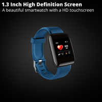 Smart Watch Fitness Tracker Waterproof Activity Watch for iOS & Android Unisex