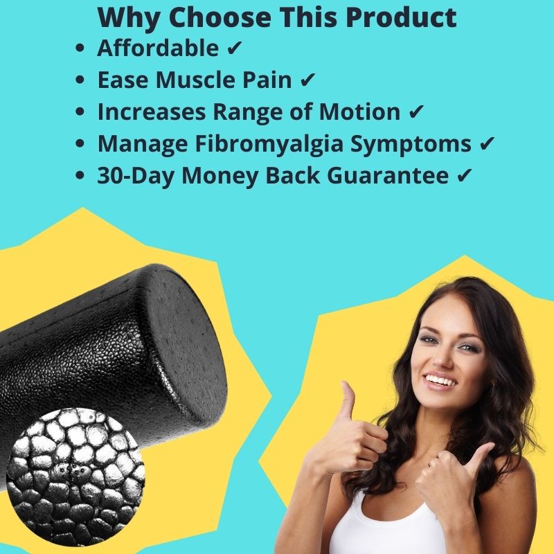 High-Density Round Foam Roller For Exercise Or Massage