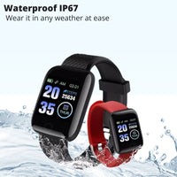 Smart Watch Fitness Tracker Waterproof Activity Watch for iOS & Android Unisex