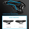 Comfortable Gel Bicycle Seat Bike Saddle Breathable Hollow Design Non Slip