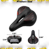 Comfortable Bike Seat with Silica Gel Padding And Memory Foam Universal Fit and Shock Absorbing