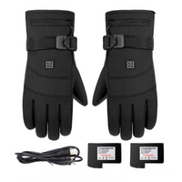 Rechargeable Electric Heated Gloves Thermal Heated Gloves With 2000 MAh Batteries Outdoor Activities Climbing Hiking Cycling Unisex
