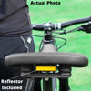 Oversized Bike Seat With Comfortable Shock Absorbing Thick Foam Great For Long Rides