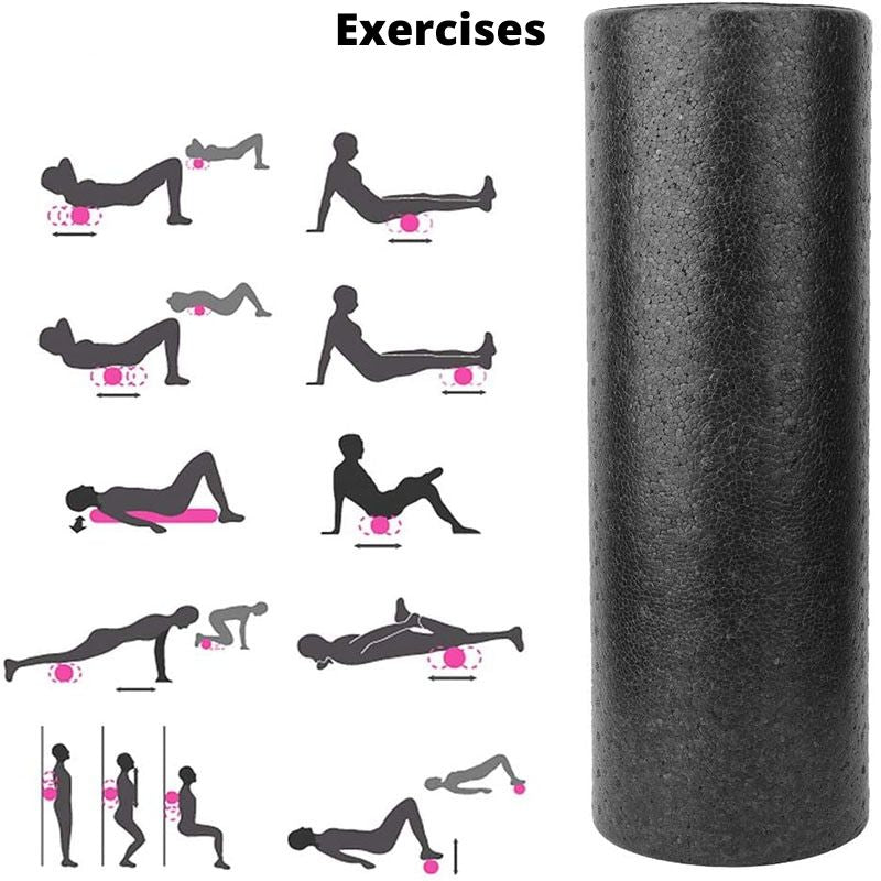 High-Density Round Foam Roller For Exercise Or Massage