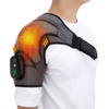 Rechargeable Heated Shoulder Brace Wrap Vibration Massage 3 Infrared Heating Setting Rotator Cuff Frozen Shoulder Pain Relief Unisex