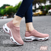 Women's Walking Shoes Fashionable Women's Running Shoes Air Shoes Breathable Slip-On Sneakers