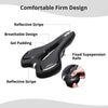 Comfortable Gel Bicycle Seat Bike Saddle Breathable Hollow Design Non Slip