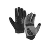 Breathable Touch Screen Bike Gloves With Shock-Absorbing Gel Padding