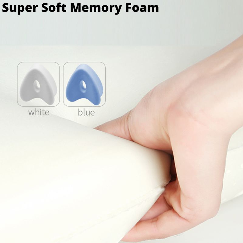 Orthopedic Heart Shaped Memory Foam Pillow With Removeable Cover