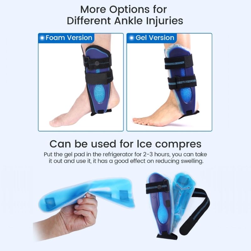 Adjustable Ankle Support Brace for Comfort and Stability