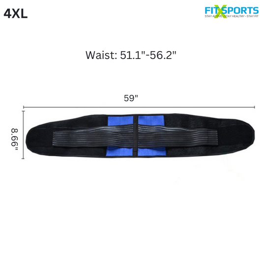 Orthopedic Lumbar Support Belt – Adjustable Lower Back Support (Small–6XL) Unisex