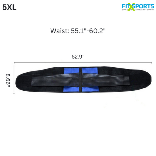 Orthopedic Lumbar Support Belt – Adjustable Lower Back Support (Small–6XL) Unisex