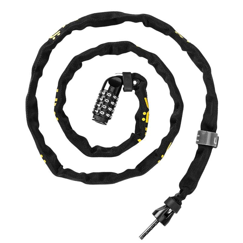 Chain Bike Lock 4Digit Combination Heavy Duty Bike Lock Fit Sports